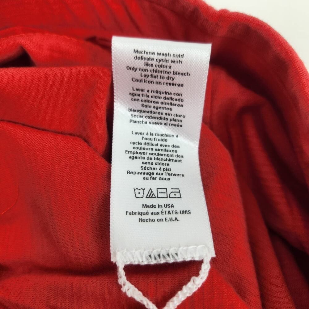 Lunya Cool Short in Red Size Small NWOT Loungewear Sleep - Picture 6 of 7